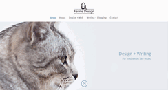 Desktop Screenshot of felinedesigninc.com